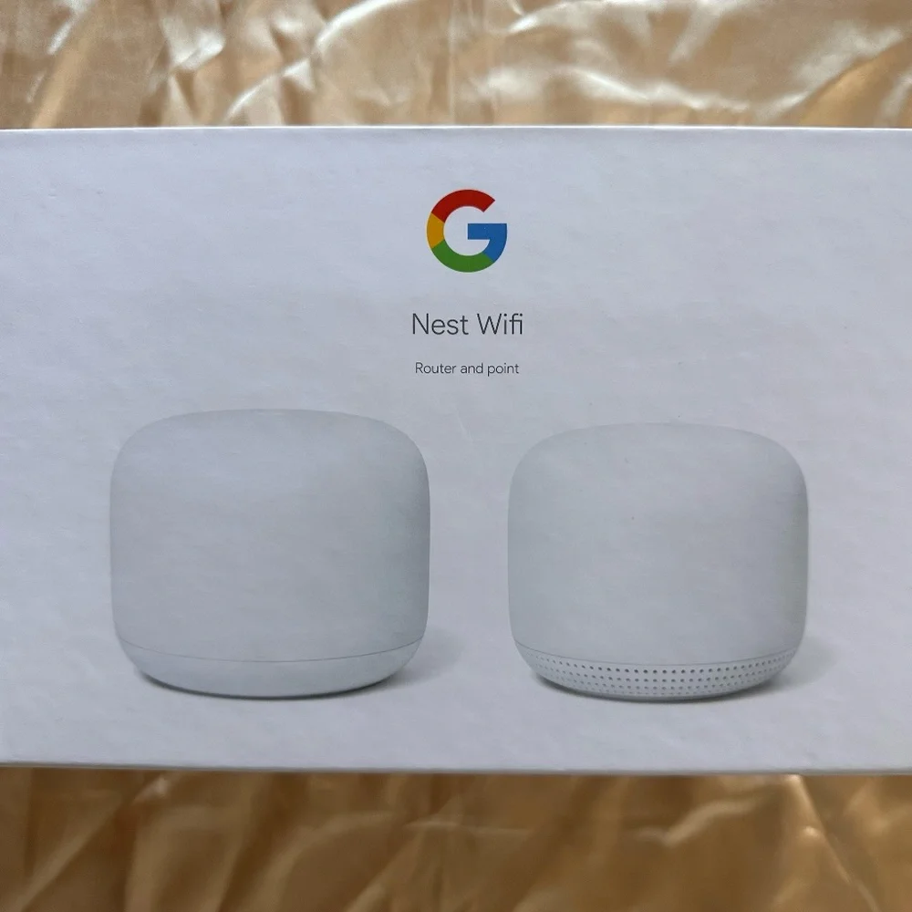 Google Nest Wifi Router and Point AC2200